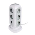 Verbatim EUPT-01 EU 11XAC/2XUSB/2XType-C Çok Fişli Güç Kulesi