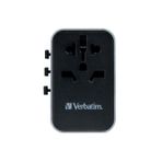 Verbatim UTA-04 PD61W/QC/3XUSB/2XType-C Evrensel Seyahat Adaptörü