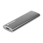 Verbatim VX500 SSD 1 Tb Uzay Grisi 29G Harici SSD USB 3.0 SSD Windows ve Mac Os x Için Hafif Taşınabilir Sürücü Usb-C Yüksek Hızlı Flash Bellek Okuma 500 Mb/s Yazma 290 Mb/s