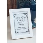 Verda Çerçeve 10x15 cm Kırılmaz Pvc Camlı Fotoğraf Çerçevesi! Ahşap Ayaklı Dekoratif Masaüstü Çerçeve!