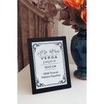 Verda Çerçeve 15x21 cm Kırılmaz Pvc Camlı Fotoğraf Çerçevesi! Ahşap Ayaklı Dekoratif Masaüstü Çerçeve!