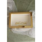 Verda Çerçeve 21X30 Cm Gold Pleksi Kaplı Gül Anı Çerçevesi! Gül Kutusu