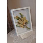 Verda Çerçeve 21X30 Cm Verda Hediyelik Anı Çerçevesi-Özel Gün Çiçeklerinizi Kendiniz Tasarlayın! Hediye Çerçeve