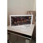 Verda Çerçeve 23x50 Cm Derin Anı Çerçevesi! Isimli Gül Çerçevesi! Gül Anı Çerçevesi-gelin Buketleri Için