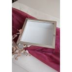 Verda Çerçeve 25X25 Cm Derin Gümüş Kaplı Anı Çerçevesi-6 Cm Derinlikli Anı Çerçevesi Gül Kutusu! Hkm Ticaret