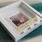 Verda Çerçeve 25X25 Cm Fotoğraf Bölümlü Anahtarlıklı Verda Anı Çerçevesi-6 Cm Derinlikli Anı Çerçevesi