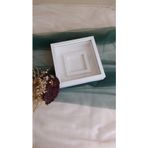 Verda Çerçeve 25X25 Cm Fotoğraf Bölümlü Beyaz Anı Çerçevesi-6 Cm Derinlikli Anı Çerçevesi