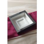Verda Çerçeve 25X25 Cm Fotoğraf Bölümlü Füme Verda Anı Çerçevesi-6 Cm Derinlikli Anı Çerçevesi
