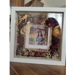 Verda Çerçeve 25X25 Cm Fotoğraf Bölümlü Isimli Anı Çerçevesi! Yeni Trend Anı Çerçevesi