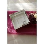 Verda Çerçeve 25X25 Cm Gümüş Pleksi Kaplı Fotoğraf Bölümlü Verda Anı Çerçevesi-6 Cm Derinlikli Anı Çerçevesi