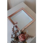 Verda Çerçeve 25X25 Cm Rosegold Derin Anı Çerçevesi-6 Cm Derinlikli Anı Çerçevesi Gül Kutusu! Hkm Ticaret