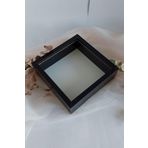 Verda Çerçeve 25X25 Cm Siyah Derin Anı Çerçevesi-6 Cm Derinlikli Anı Çerçevesi Gül Kutusu! Hkm Ticaret