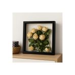 Verda Çerçeve 25x25 Cm Siyah Derin Anı Çerçevesi-7 Cm Derinlikli Anı Çerçevesi Gül Kutusu! Hkm Ticaret