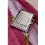 Verda Çerçeve 25X35 Cm Füme Renk Fotoğraf Alanlı Model Tasarım Gül Kutusu Anı Çerçevesi! Ayna Çerçeve! Ledli