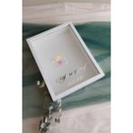 Verda Çerçeve 30 x 40 cm LEDLİ Beyaz Gül Anı Çerçevesi! Fotoğraf Çerçevesi! Gül Anı Çerçevesi-Hkm Ticaret