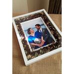 Verda Çerçeve 30x40 Cm 5 Cm Derinlikli Verda Anı Çerçevesi-özel Gün Çiçeklerinizi Kendiniz Tasarlayın! Isimsiz Beyaz