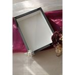 Verda Çerçeve 30x40 Cm 7 Cm Füme Ledli Derin Gül Anı Çerçevesi! Gül Kutusu-hkm Ticaret-isimsiz Mavi
