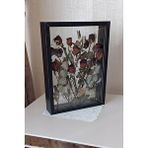Verda Çerçeve 30x40 Cm Çift Yönlü Anı Çerçevesi! Gül Kutusu Şeffaf Gül Kutusu! Siyah