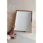 Verda Çerçeve 30X40 Cm Derin Beyaz-Bronz Özel Gün Çiçekleri Için Anı Çerçevesi! Gül Çerçeve Kutusu!
