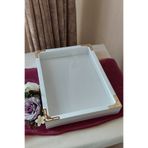 Verda Çerçeve 30x40 Cm Derin Özel Gün Çiçekleri Için Anı Çerçevesi! Gül Çerçeve Kutusu! Derin Gül Kutusu!