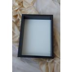 Verda Çerçeve 30X40 Cm Derin Siyah Özel Gün Çiçekleri Için Anı Çerçevesi! Gül Çerçeve Kutusu! Derin Çerçeve