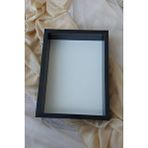 Verda Çerçeve 30X40 Cm Derin Siyah Özel Gün Çiçekleri Için Anı Çerçevesi! Gül Çerçeve Kutusu! Derin Çerçeve