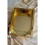 Verda Çerçeve 30x40 Cm Ledli Fotoğraf Bölümlü Tasarım Gül Kutusu Anı Çerçevesi! Ayna Çerçeve! Full Gold