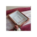 Verda Çerçeve 30x40 Cm Rose Pleksi Kaplı Fotoğraf Alanlı Model Tasarım Gül Kutusu Anı Çerçevesi! Ayna Çerçeve! Pembe