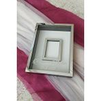Verda Çerçeve 30x40 Cm Siyah-gümüş Gül Anı Çerçevesi! Fotoğraf Çerçevesi! Gül Anı Çerçevesi-hkm Ticaret Beyaz
