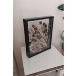 Verda Çerçeve 40X50 Cm Çift Yönlü Derin Gül Çerçevesi! Gelin Buketi Çerçevesi!
