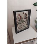 Verda Çerçeve 40x50 Cm Çift Yönlü Derin Gül Çerçevesi! Gelin Buketi Çerçevesi!siyah