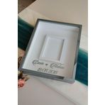 Verda Çerçeve 40X50 Cm Füme Yeni Trend 8 Cm Derinliğinde Fotoğraf Bölümlü Ledsiz Çerçeve! Gül Kutusu