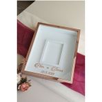 Verda Çerçeve 40x50 Cm Rosegold Yeni Trend 8 Cm Derinliğinde Fotoğraf Bölümlü Ledsiz Çerçeve! Gül Kutusu Pembe