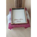 Verda Çerçeve 40X50 Cm Siyah-Rose Derin Ledsiz Gül Anı Çerçevesi! Gül Kutusu