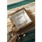 Verda Çerçeve Ledli 25X25 Cm Fotoğraf Bölümlü Broz Pleksi Kaplı Verda Anı Çerçevesi-6 Cm Derinlikli Anı Çerçevesi