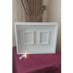 Verda Çerçeve Ledli 40X50 Cm Çift Yönlü Fotoğraf Bölümlü Çerçeve! Gül Anı Çerçevesi