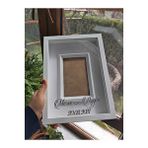 Verda Çerçeve Yeni Model 25x35 Cm Beyaz Fotoğraf Alanlı Model Tasarım Anı Çerçevesi! Isimli Ledsiz! Parlak Beyaz