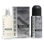 Verdure Edp 100ml +150ml Deodorant Silver Erkek Parfüm Seti