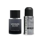 Verdure Silver Edt 100Ml Ve Deodorant Erkek Parfüm Seti