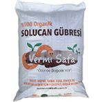 Vermisafa Katı Solucan Gübresi 20 kg Doğal ve Kokusuz Toprak Düzenleyici