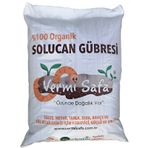 Vermisafa Organik 20 kg Katı Solucan Gübresi