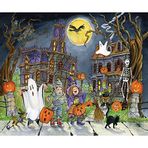 Vermont Christmas Küçük planı Jigsaw yapboz 1000 parça