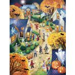Vermont Christmas Noel cadılar bayramı Town Jigsaw yapboz 550 parça