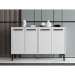 Vern 120CM Konsol, Tv Sehpası, Tv Ünitesi, Kahve Köşesi, Banyo Dolabı, Çok Amaçlı Dolap - Beyaz