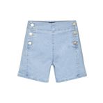 Vero Moda Açık Mavi Denim Kadın Şort VMKAYLA HR BUTTON SHORTS VI3444