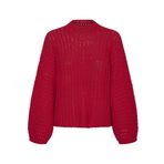VERO MODA Kadın Vmamazing Ls yüksek yaka kazak Ga Boo örgü kazak, Salsa, M