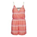 VERO MODA Kadın VMDICTE SINGLET PLAYSUIT JRS GA Tulum Kırmızı M