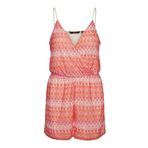 VERO MODA Kadın VMDICTE SINGLET PLAYSUIT JRS GA Tulum Kırmızı XS