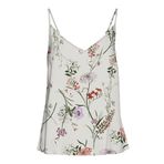 VERO MODA Kadın%VMEASY JOY V-NECK SINGLET WVN GA Tişört Krem S