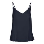 VERO MODA Kadın%VMEASY JOY V-NECK SINGLET WVN GA Tişört Lacivert S